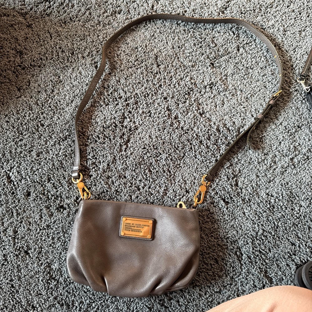 Marc Jacobs Dark Brown Crossbody Bag
